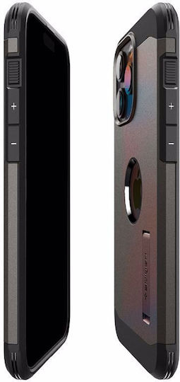Spigen Tough Armor (MagFit) Back Cover Plastic 1.2mm Gunmetal (iPhone 15 Pro Max)