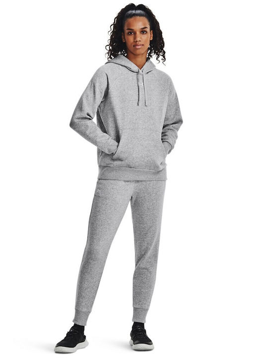 Rival Women's Sweatshirt Hooded Gray