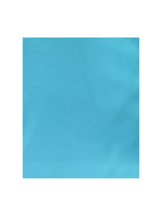 Dimcol Solid Cotton Swaddle Wrap Turquoise 80x80cm.