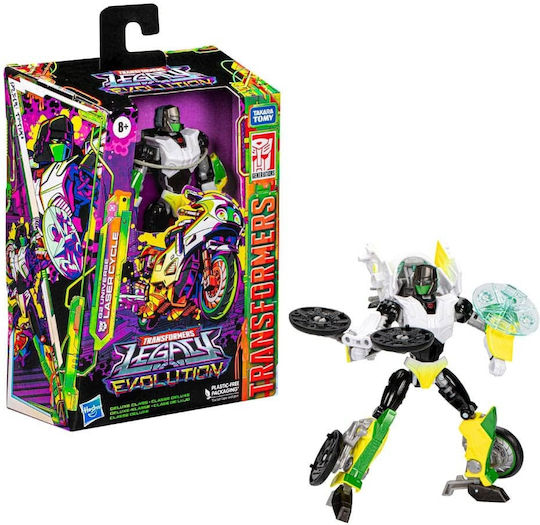 Action-Figur Generations Legacy Evolution Deluxe Class G2 Universe Laser Cycled Transformatoren für 8+ Jahre Jahre 14cm.