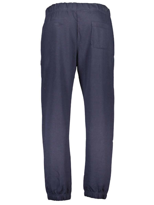 Gian Marco Venturi Men's Sweatpants with Rubber Blue