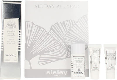 Sisley Paris All Year Discovery Program Skin Care Set for Αnti-ageing with Face Cream , Facial Lotion & Face Mask