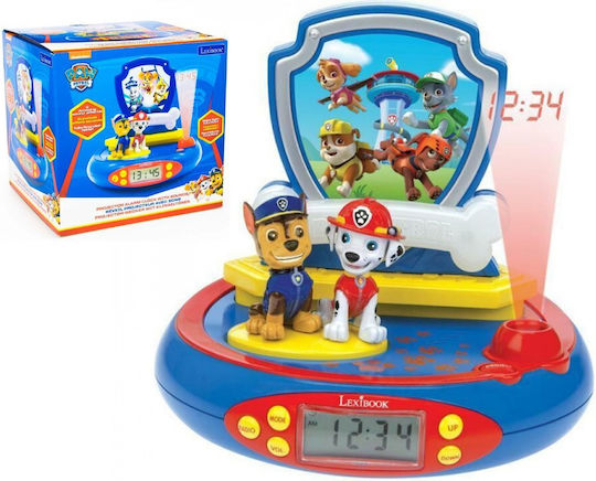 Lexibook Επιτραπέζιο Ρολόι Paw Patrol Μπλε