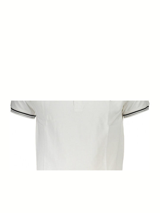 Polo Bluza Tricou Cu Mânecă Scurtă Albă