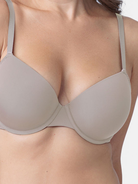 Bra with Light Padding Underwire Green