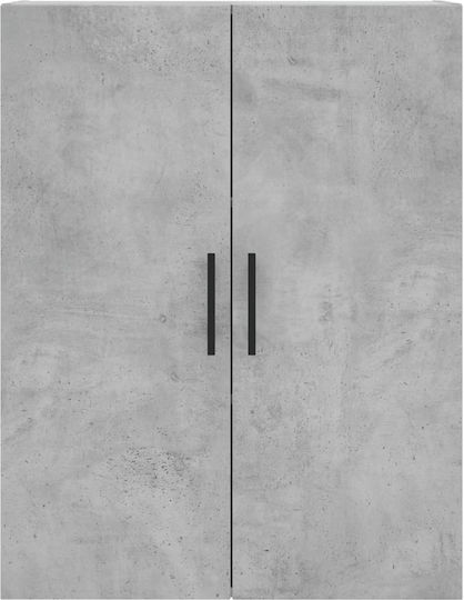 Bibliotecă Gri 69.5x34x180 cm