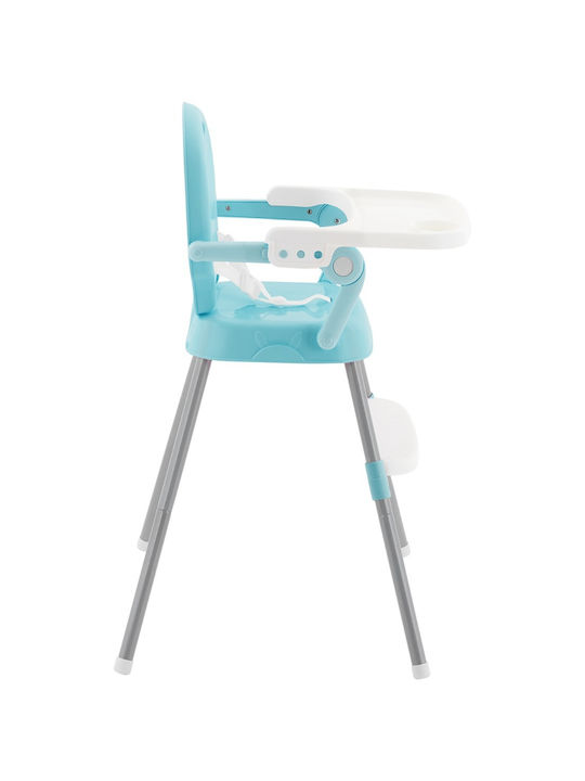 Kikka Boo Spoony Baby Highchair 3 in 1 With Adjustable Height Blue
