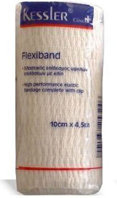 Kessler Flexiband Ελαστικός Επίδεσμος 10cm x 4.5m