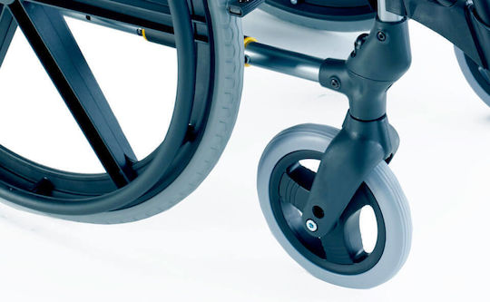 Sunrise Medical Breezy Premium 24 Inch Special Type Wheelchair with Reclining Back 46cm Blue