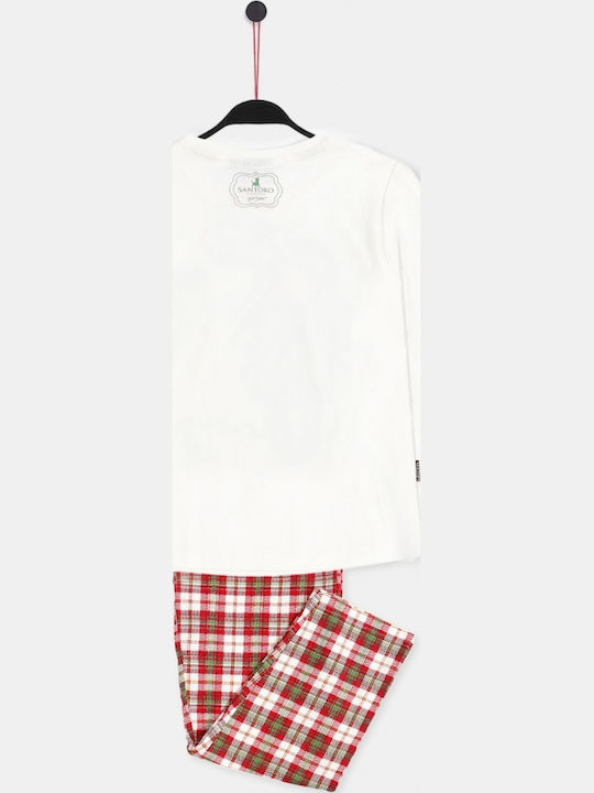 Santoro Pijama pentru copii De iarnă Ecru