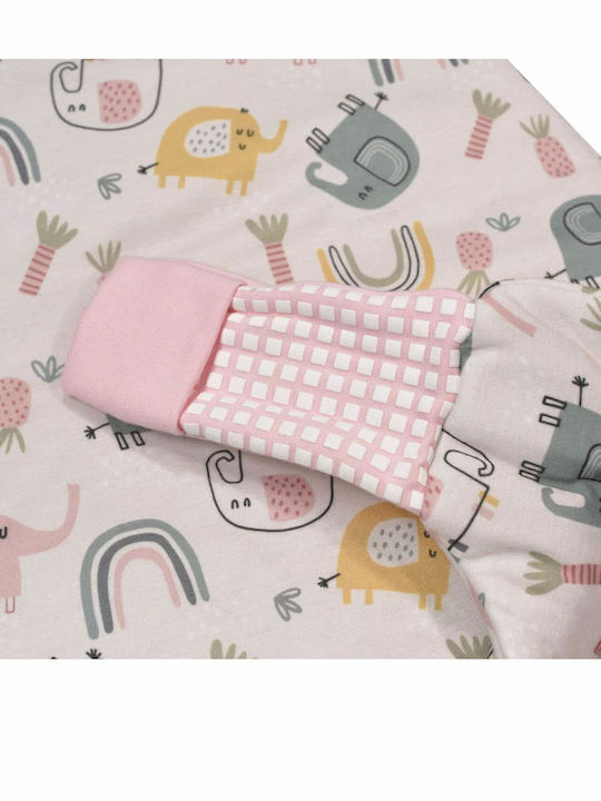 Tender Frühlingshaft Schlafsack mit Füßen Marble 1 Tog Beige