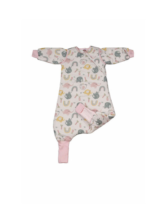 Tender Frühlingshaft Schlafsack mit Füßen Marble 1 Tog Beige