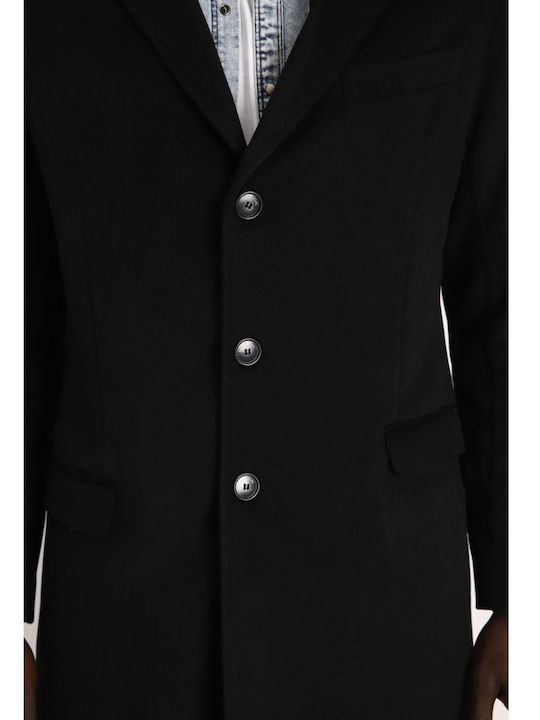 Imperial Italy Men's Coat Black