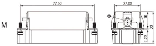 Connector (1pcs) (03.052.0009)