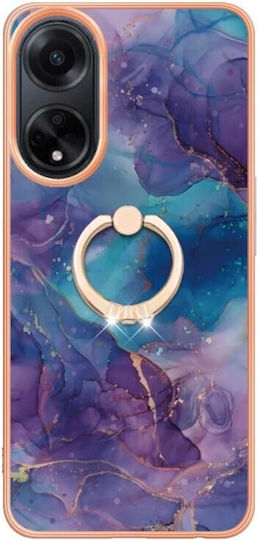 Electroplating Back Cover Σιλικόνης Μωβ (Oppo A98)