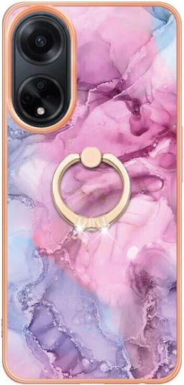 Electroplating Back Cover Σιλικόνης Ροζ (Oppo A98)