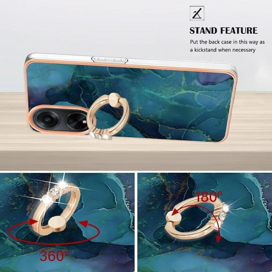 Electroplating Back Cover Σιλικόνης Πράσινο (Oppo A98)