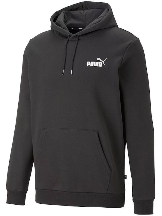 Puma Men's Sweatshirt with Hood Black