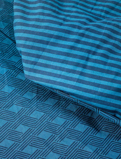 Madi Torus Σετ Υπέρδιπλο Πετρόλ 220x240cm 3τμχ