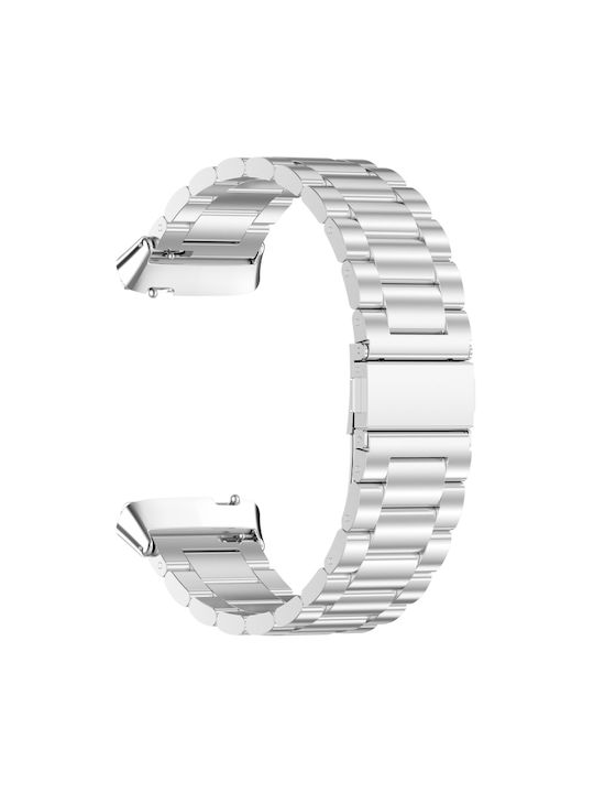 Three Bead Λουράκι Ανοξείδωτο Ατσάλι Ασημί (Redmi Watch 3 Active)