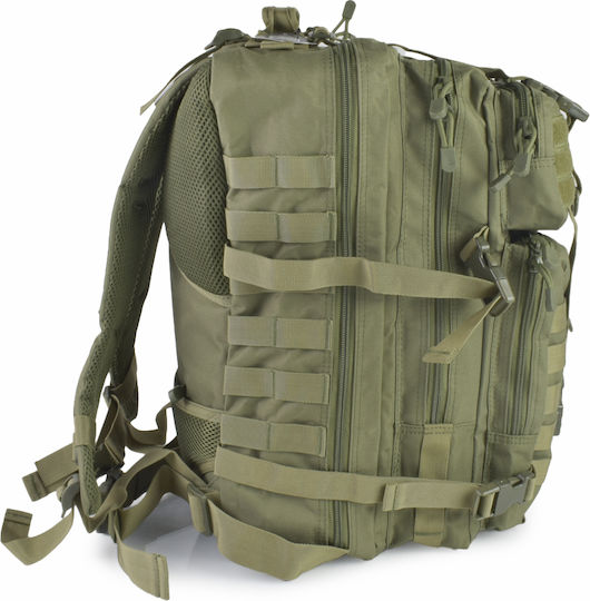 Mcan Militärischer Rucksack Rucksack aus Polyester Khaki 43Es