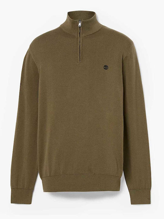 Williams River Long Sleeve Sweater Khaki
