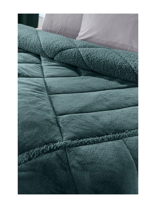 Guy Laroche Duvet Cover Queen 220x240cm Paloma Emerald 760 GSMGsm