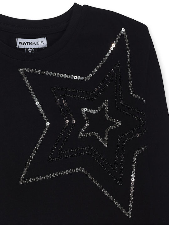Kids' Shirt Long Sleeve Black