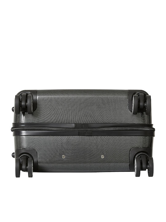 CAT Carbon V3 Cabin Travel Suitcase Hard Charcoal with 4 Wheels Height 55cm 84495-01
