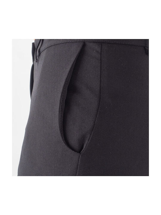 Giblor's Femei Tesatura Pantaloni Negru