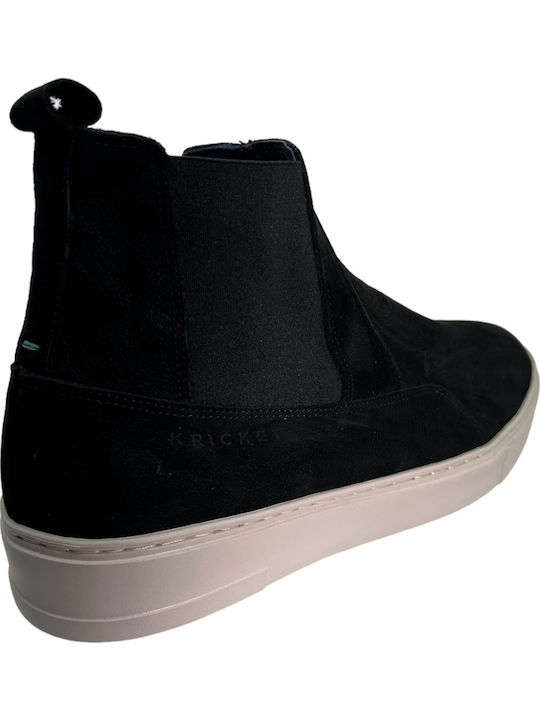 Leather Black Men's Boots