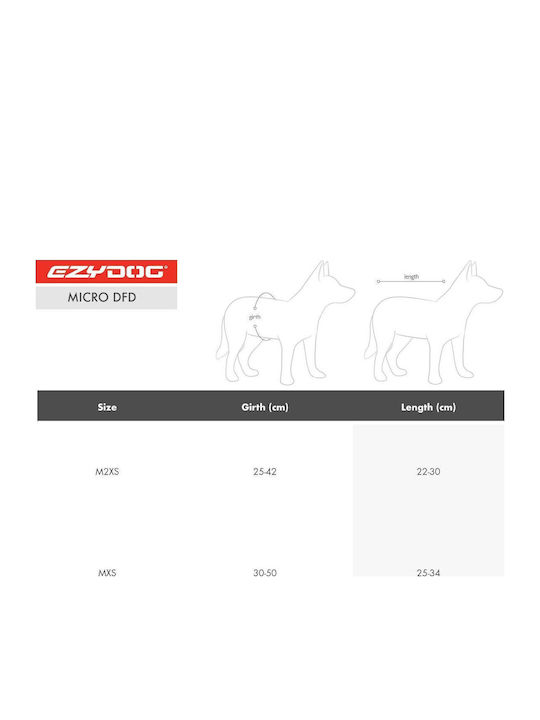 Ezydog Σωσίβιο Σκύλου Αδιάβροχο Small Κίτρινο
