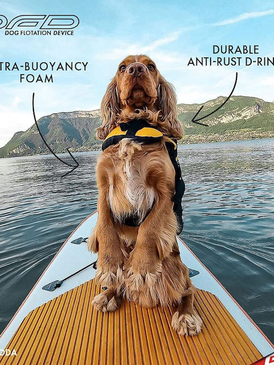 Ezydog Dog Life Jacket Waterproof Red