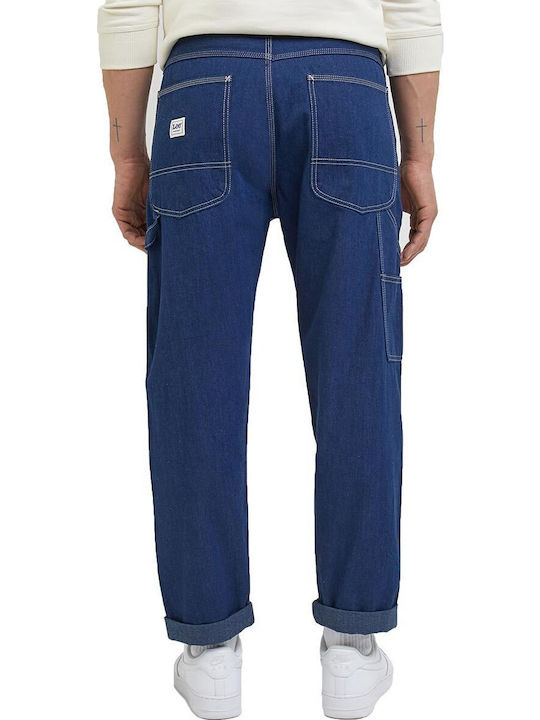 Carpenter Men's Jeans Pants with Relaxed Fit Blue