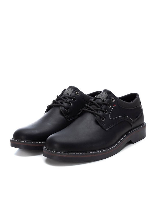 Men's Leather Casual Shoes Black