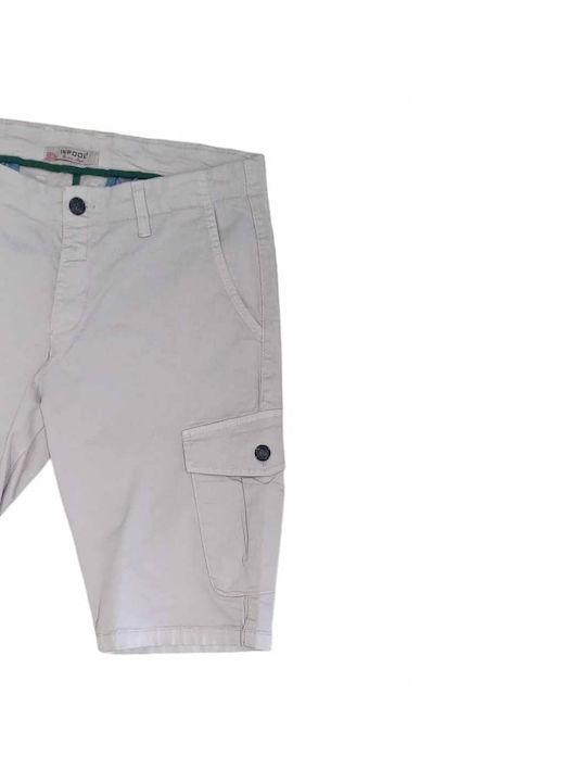 Inpool Herren Cargo Bermudas Beige - Beige