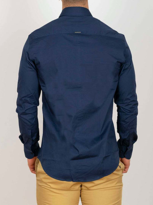 Long-sleeved Shirt Blue
