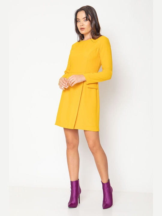 Maxin Mini Dress Yellow