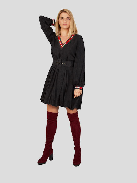 Rochie Midi Gri