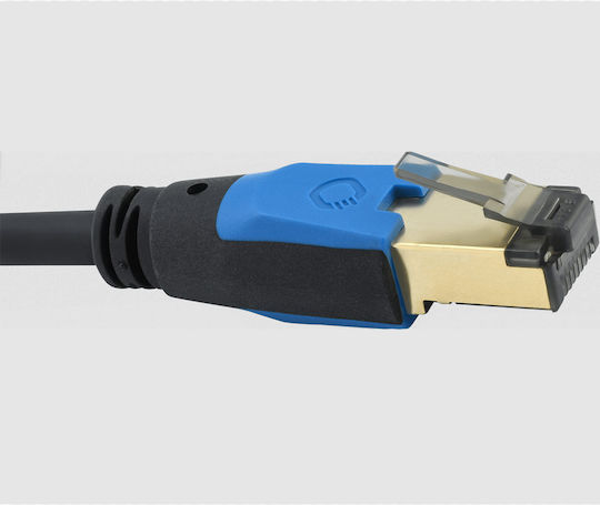 Oehlbach U/UTP Cat.8.1 Network Cable Ethernet 7.5m Black