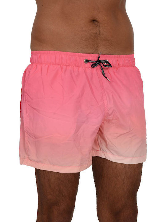 La Martina Men's Swimwear Shorts Pink