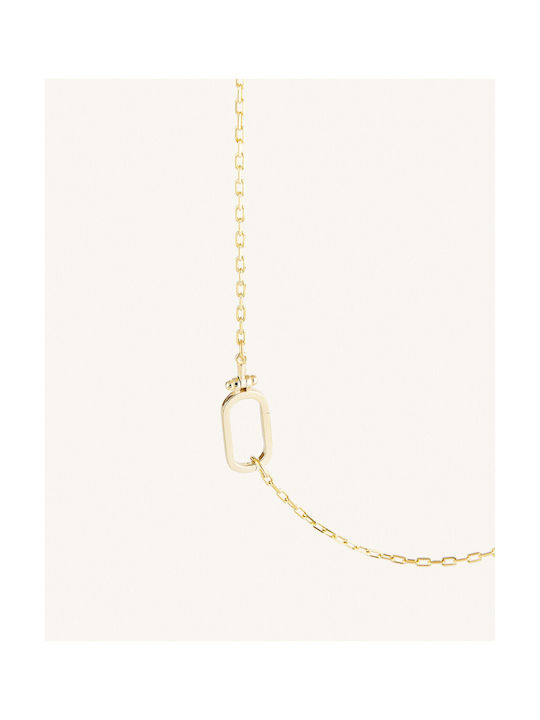 StanStefan Necklace from Gold Plated Silver with Zircon