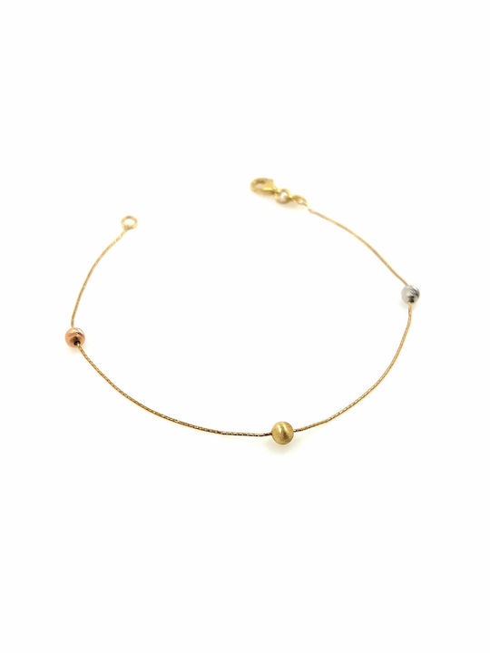 CHrysolithos Damen Armband Kette aus Gold 14K