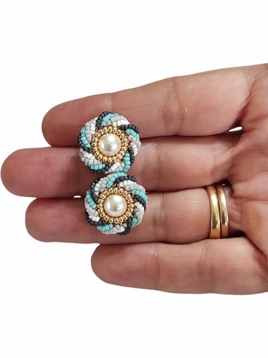 The Art of Beading Ohrringe mit Steinen & Perlen