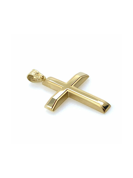 Gold Kreuz 14K Xr389