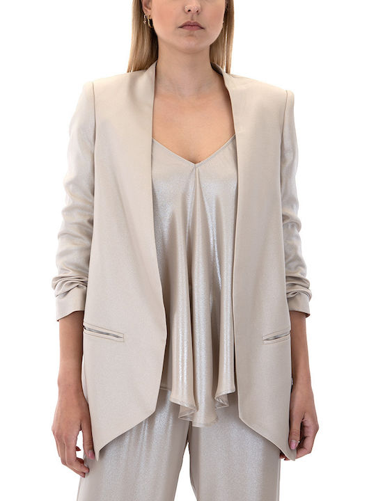 Zoya Women's Blazer Beige