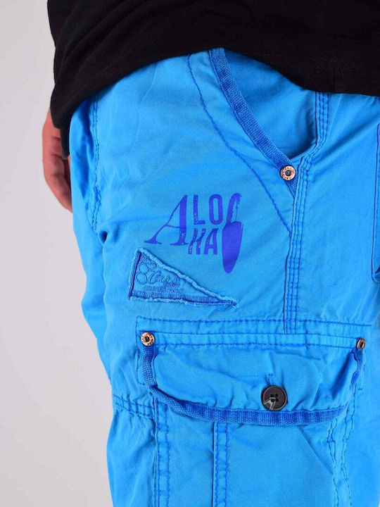 Herrenshorts Cargo Blau