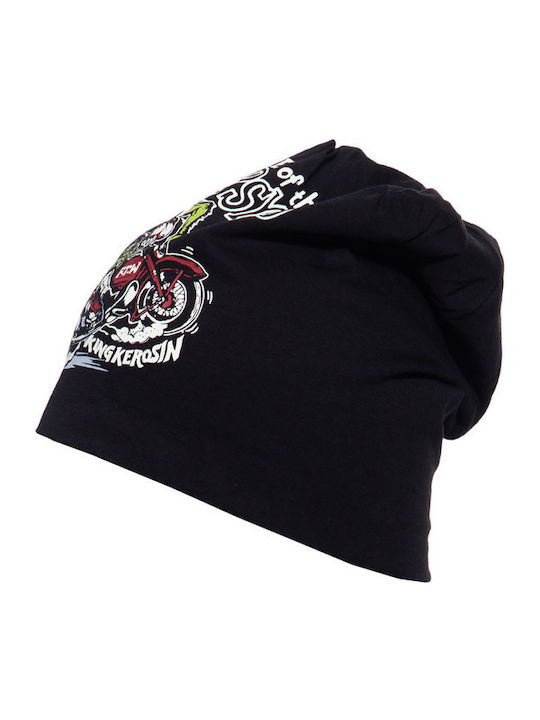 Beanie Unisex Beanie Gestrickt in Schwarz Farbe