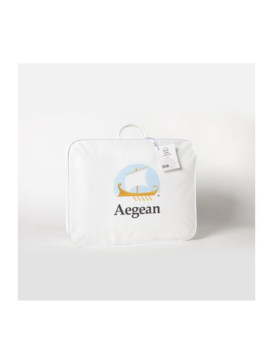 Aigaion Пухено Кингсайз 260x240бр Nanofiber Бял 300 г/м²Gsm