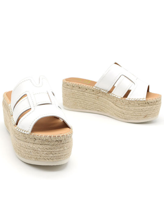 Kanna Women's Platform Shoes White